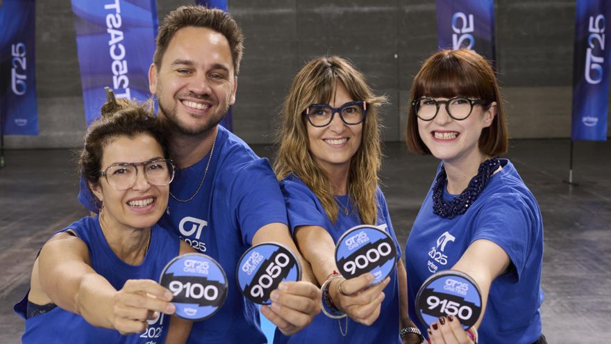 Noemí Galera y el equipo de casting de 'OT 2025' con Gestmusic