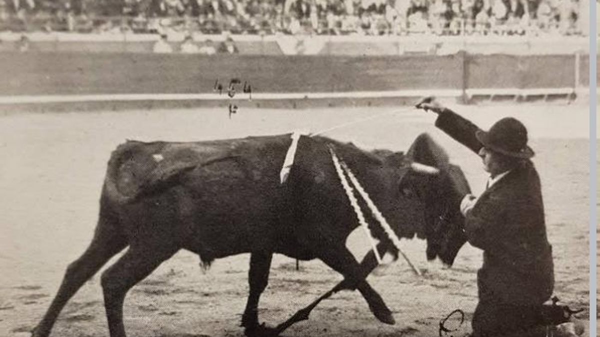 Carmelo Tusquellas "Charlot" en 1921