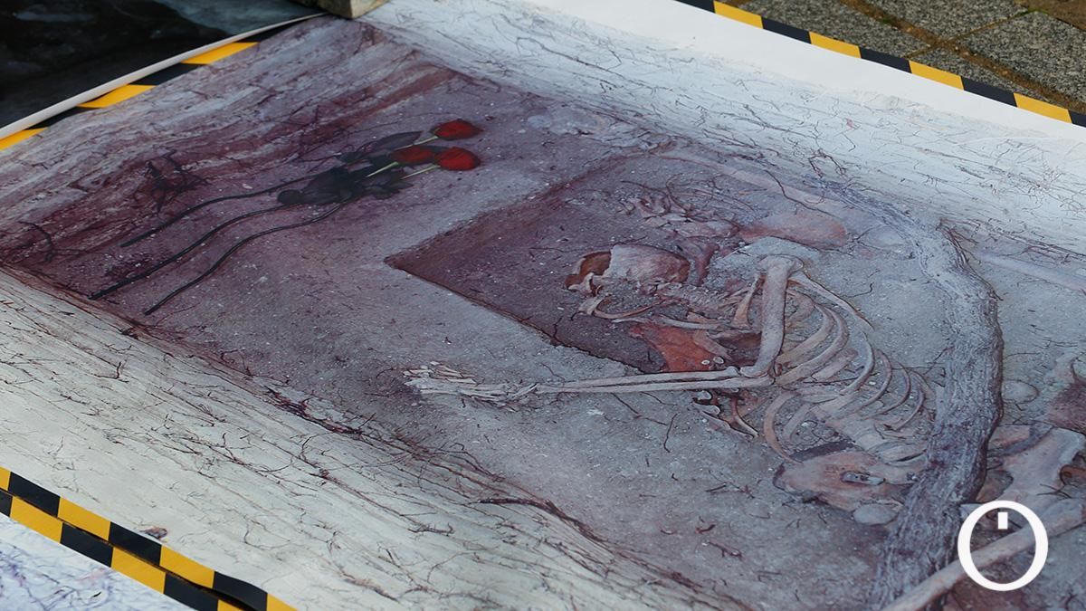 La Plataforma Comisión de la Verdad de Córdoba realiza una exhumación simbólica ante el retraso de las exhumaciones en Córdoba