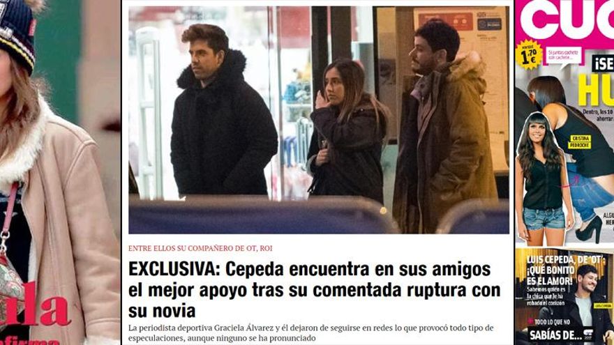 Cepeda, cazado por las revistas del corazón