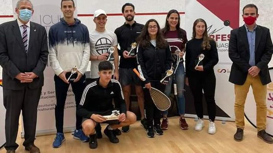 Iván Pérez, subcampeón de la Copa de España de Squash