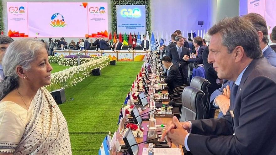 En el G20, Massa reclamó reformas en las políticas de sobrecargo del FMI: "Es regresiva"