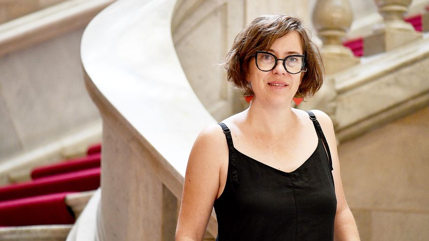 Eulàlia Reguant, portavoz de la CUP: "El Govern escucha más a la patronal de Foment del Treball que a nosotros"