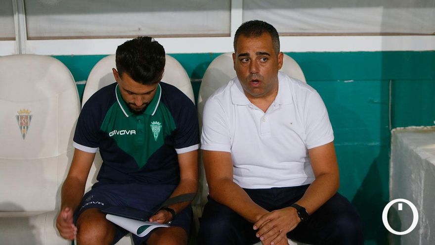 Germán Crespo, durante un encuentro en El Arcángel 