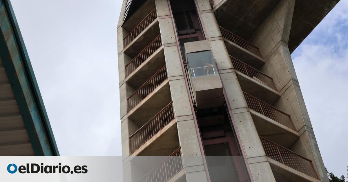El ascensor panorámico de Las Rehoyas vuelve a funcionar