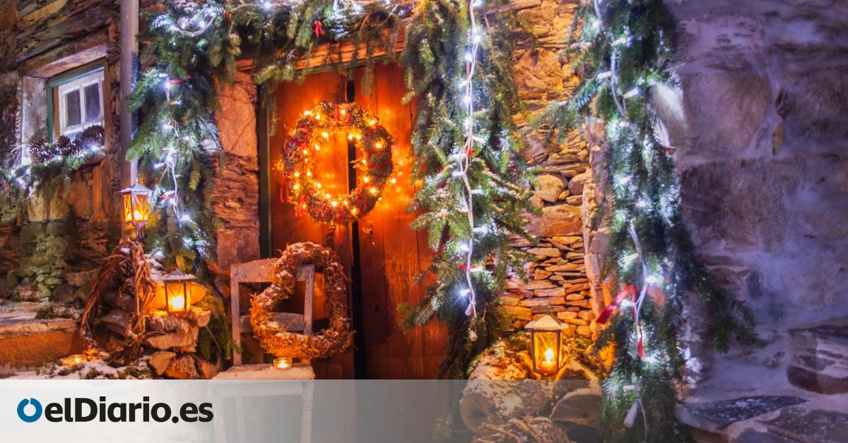 El pueblo montañés de Portugal con apenas 170 habitantes y que se convierte estos días en una postal de Navidad