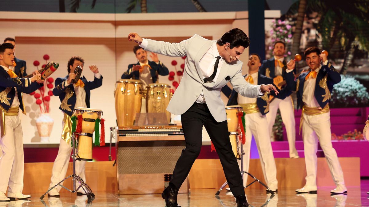 J Kbello, en la gala 9 de 'Tu cara me suena 13'