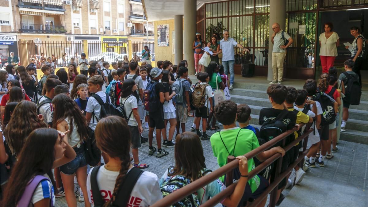 Comienzo de las clases en los institutos