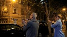 El aplauso, como forma de dar las gracias a los profesionales que trabajan en primera línea contra el coronavirus.