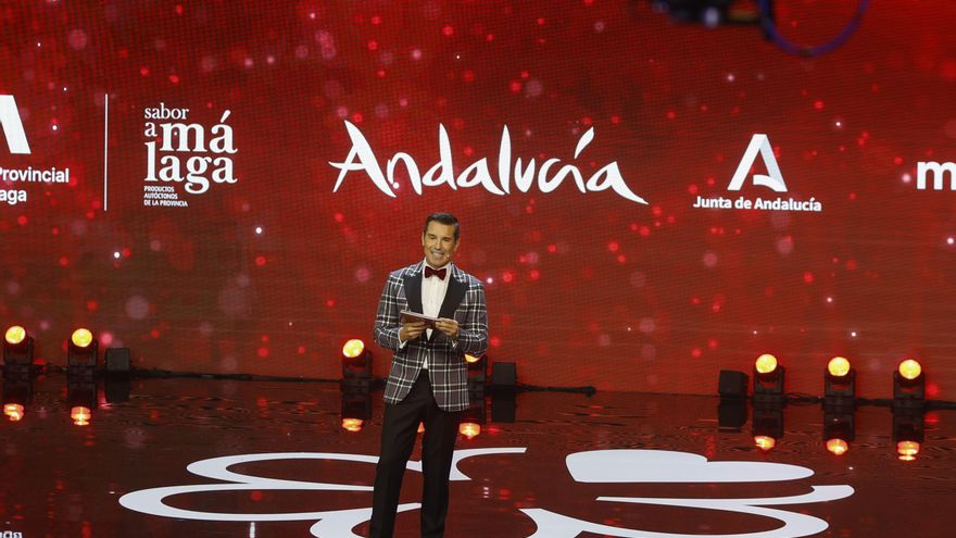 Jesús Vázquez, Javier Ambrossi, Inés Hernand y Lalachus, presentadores de Benidorm Fest