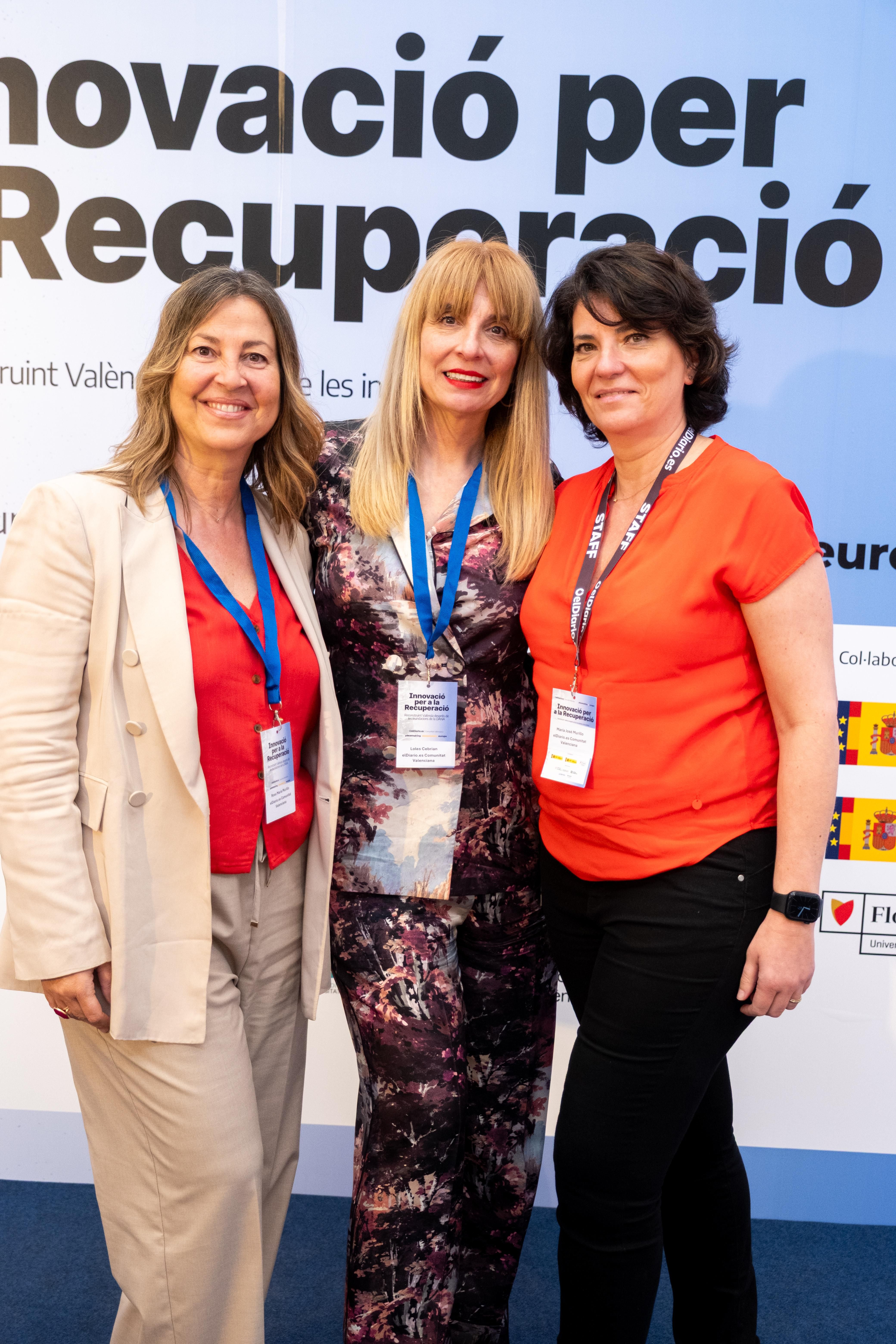 Algunas de las asistentes a la jormada 'Innovación para la Recuperación'.