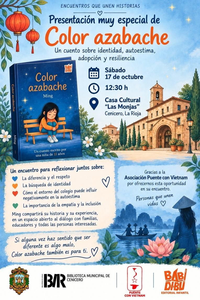 Presentación del cuento Color azabache