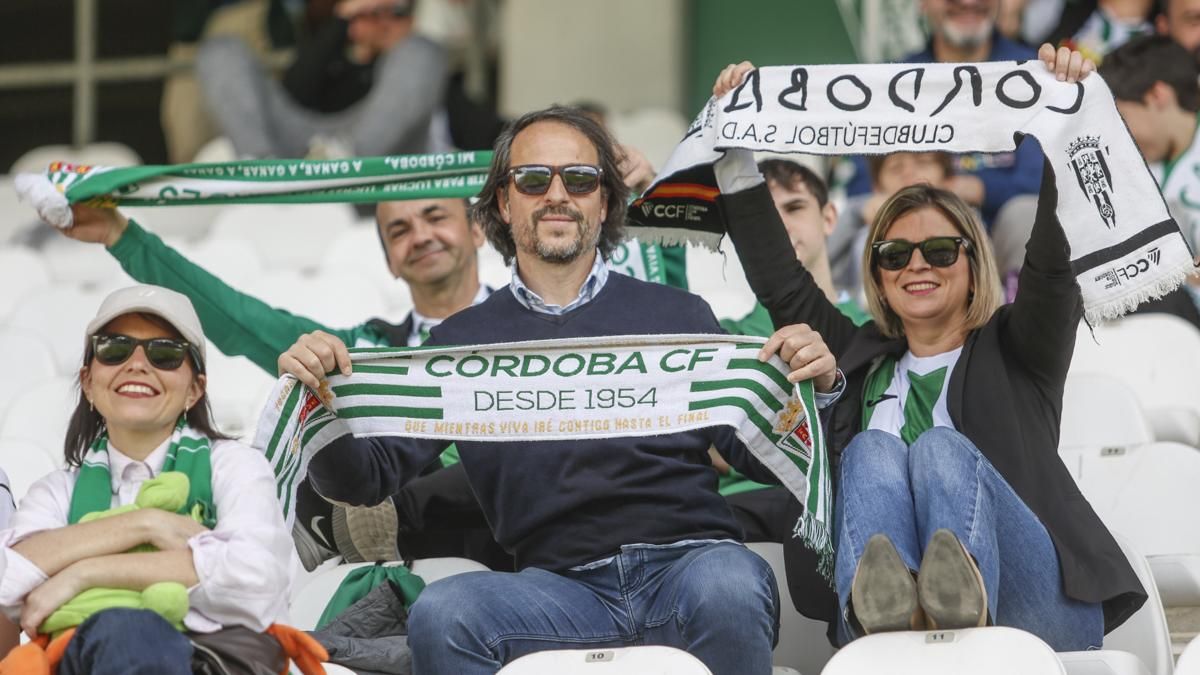 Grada Blanquiverde del Córdoba CF - Real Sociedad B