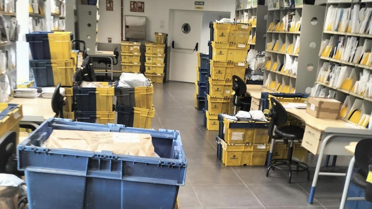 Centro de trabajo de Correos en la provincia de Las Palmas.