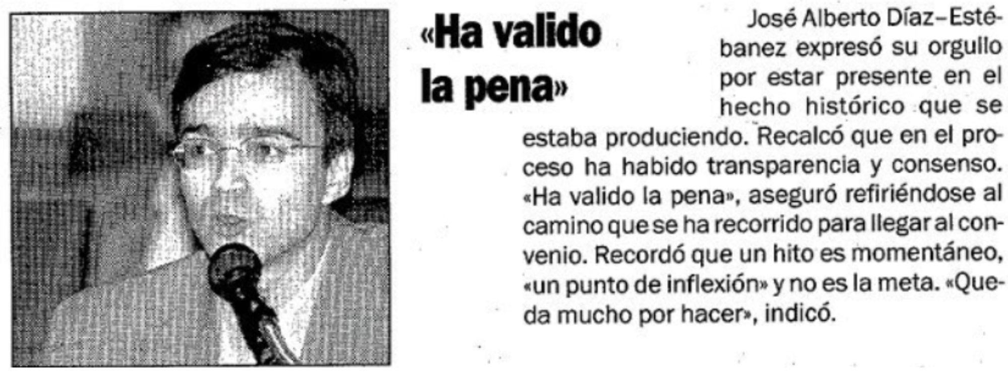 Reseña periodística del 24 de julio de 2001, al día siguiente de que el Ayuntamiento de Santa Cruz de Tenerife aprobara el convenio de Las Teresitas