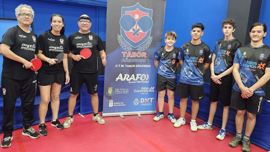 Protagonismo de las ligas insulares para acabar enero en el tenis de mesa canario