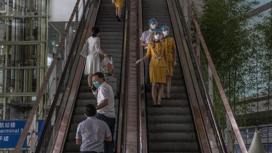 China detecta 80 nuevos casos por transmisión local, 18 más que en la víspera EFE/EPA/ROMAN PILIPEY