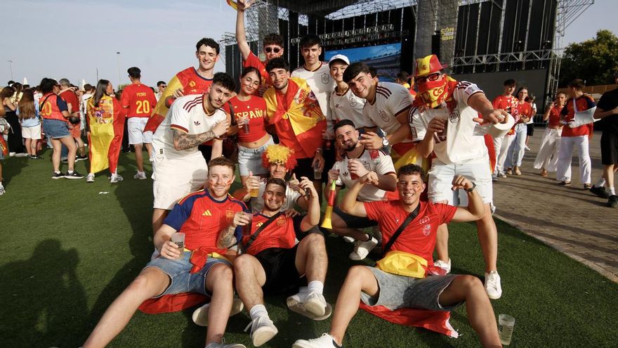El ambiente de la afición española en el Córdoba Live, en imágenes