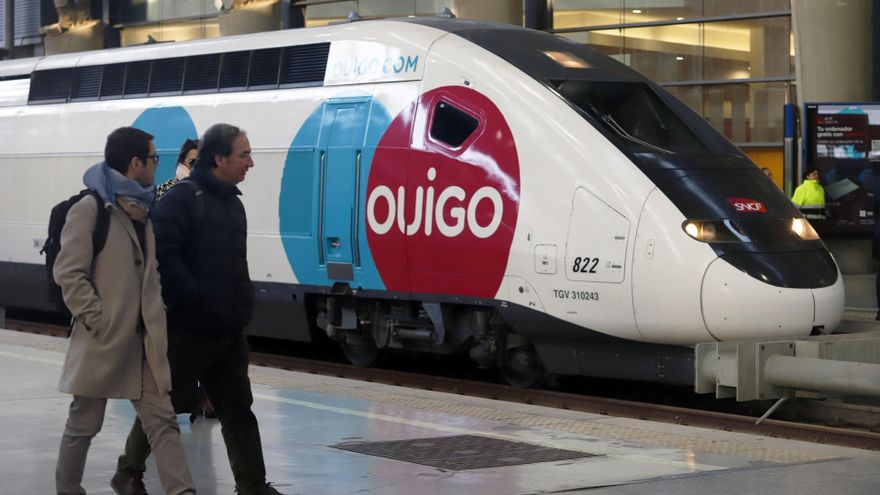 Un tren de alta velocidad Ouigo