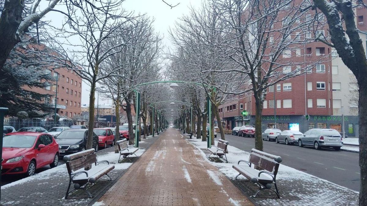 Postales de León nevado: las imágenes que deja la primera nevada del año en la capital