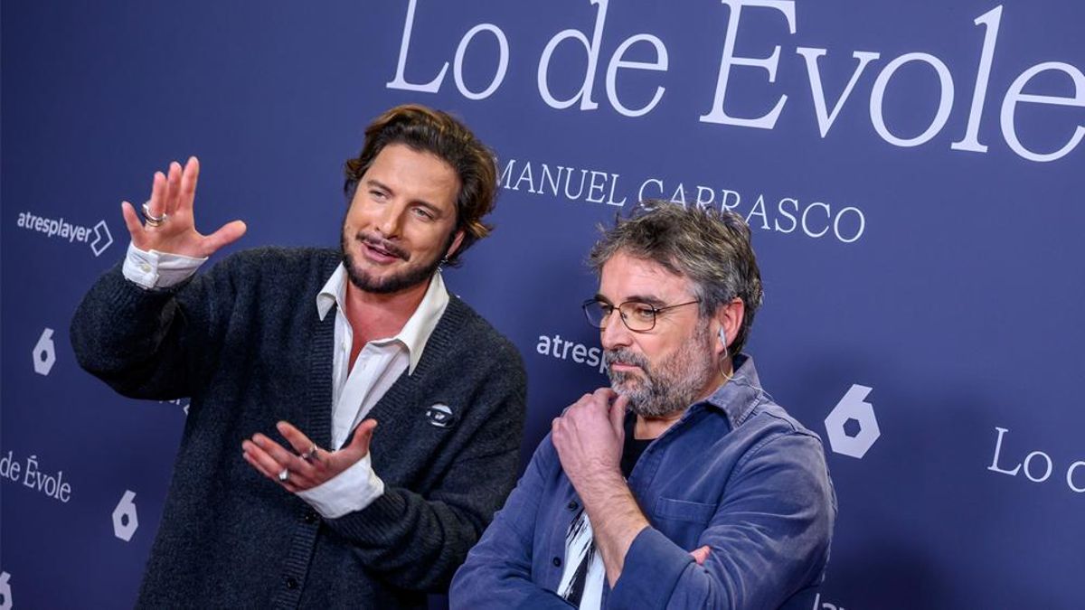 Manuel Carrasco y Jordi Évole, en la presentación de 'Lo de Évole'