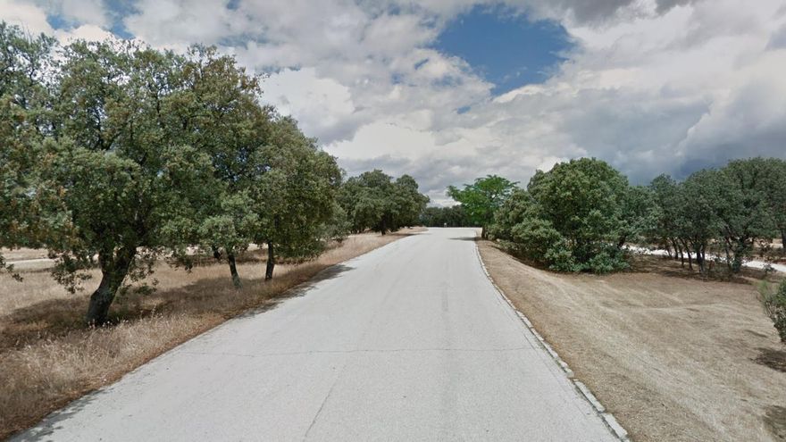 La calzada del Circuito Otero que será reasfaltada, en Casa de Campo