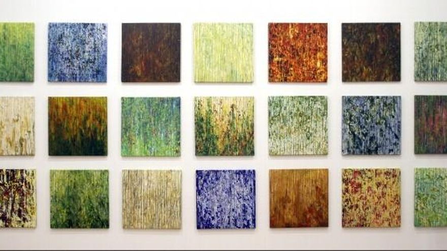 Algunas de las obras de Juan Rafael. / Juan Luis García