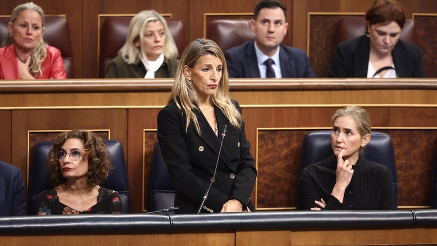 Yolanda Díaz denuncia que el Gobierno de Mazón ha anulado multas de la Inspección por infracciones en la DANA