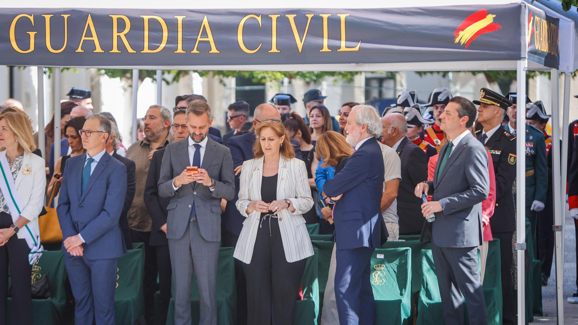 El ministro del Interior, Fernando Grande-Marlaska asiste al acto de conmemoración del 182º aniversario de la Guardia Civil