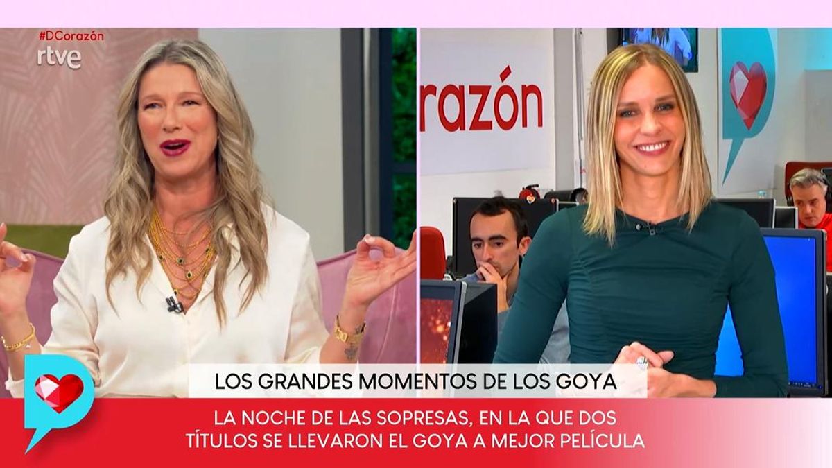 Anne Igartiburu, en conexión con Ana Prada en 'D Corazón'