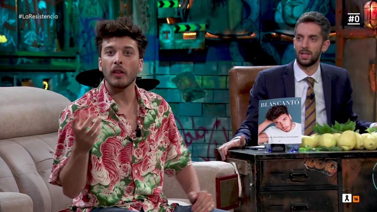 Blas Cantó, en 'La Resistencia': "Nunca había dicho que los Auryn me deben pasta y me he quedado a gusto"