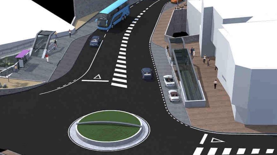 Proyecto del Ayuntamiento de Mogán del túnel subterráneo a la entrada de Arguineguín