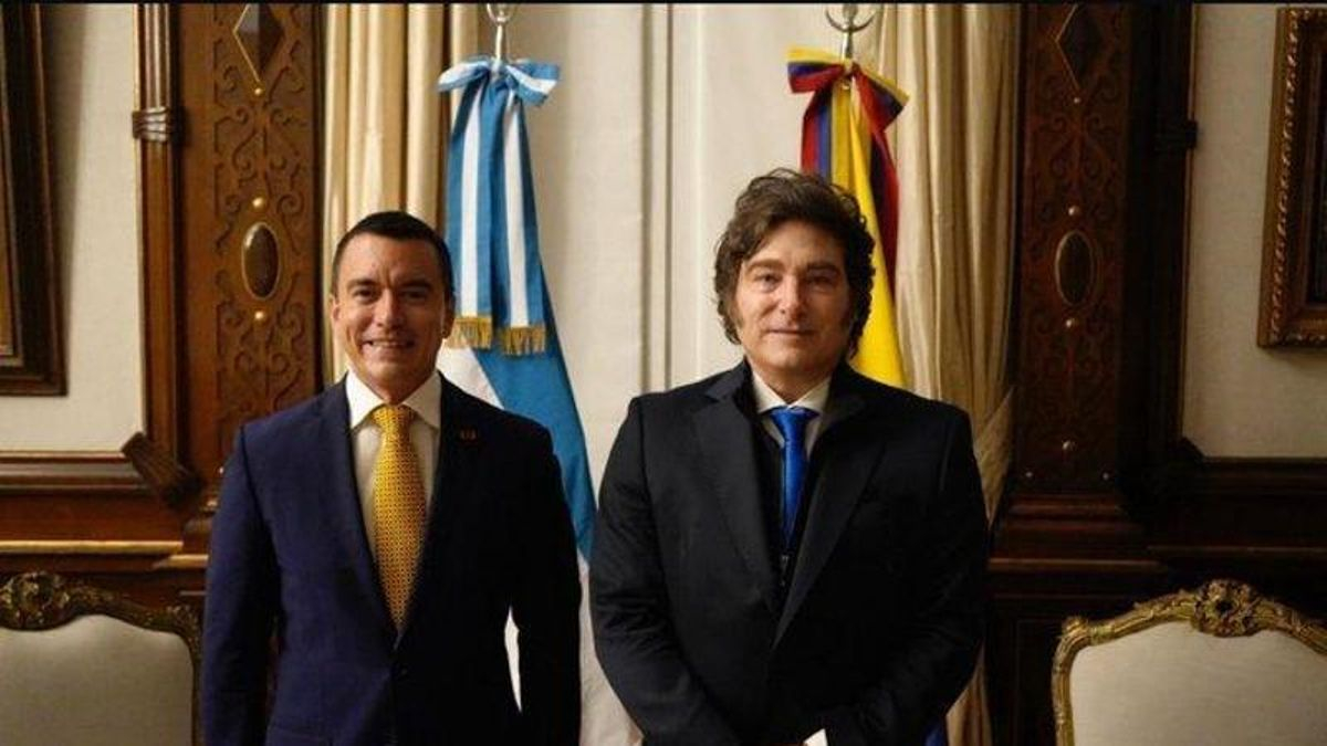 Mientras se desgasta la relación con Brasil, Milei inicia su agenda en Ecuador y luego visita Colombia