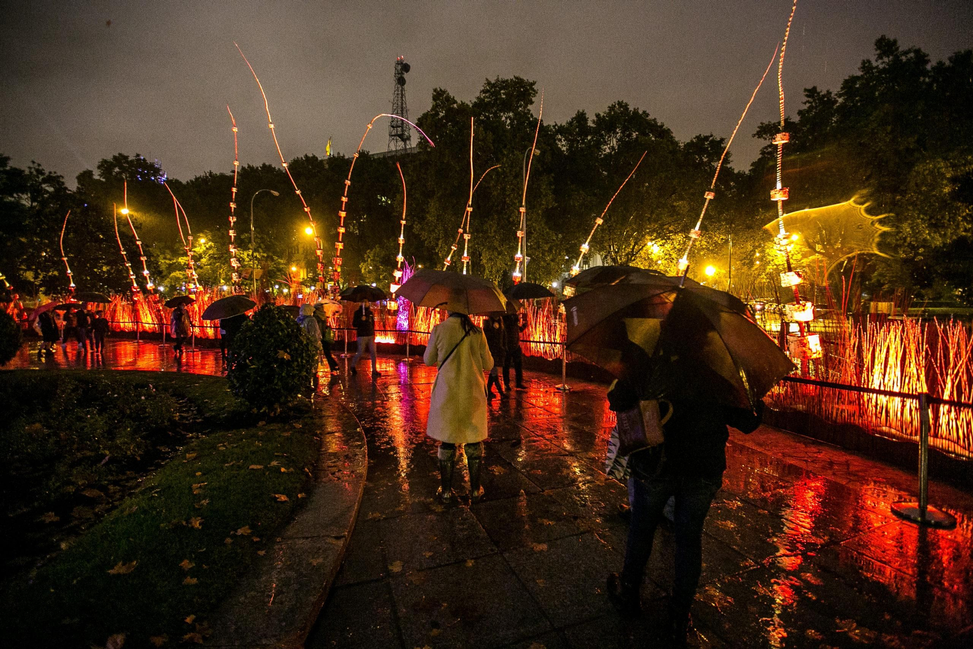 Luz Madrid - Fuente Apolo