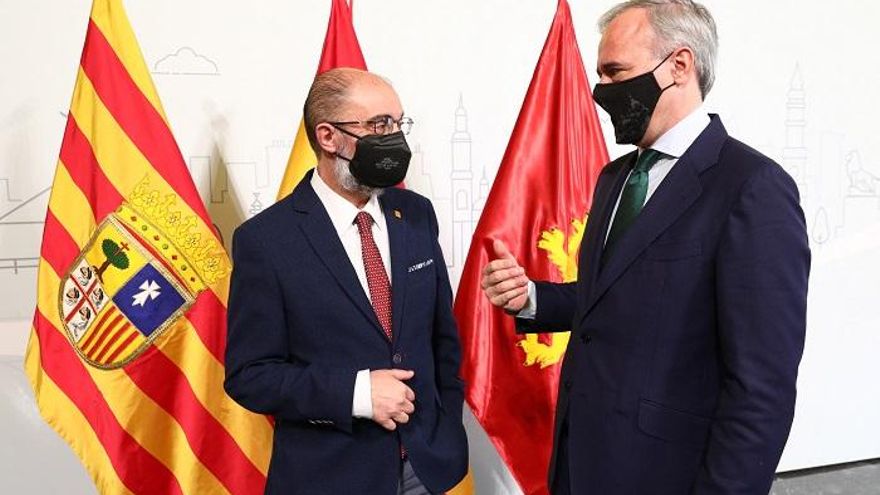 El duelo entre Lambán y Azcón tensiona la carrera hacia las autonómicas de Aragón en mayo de 2023