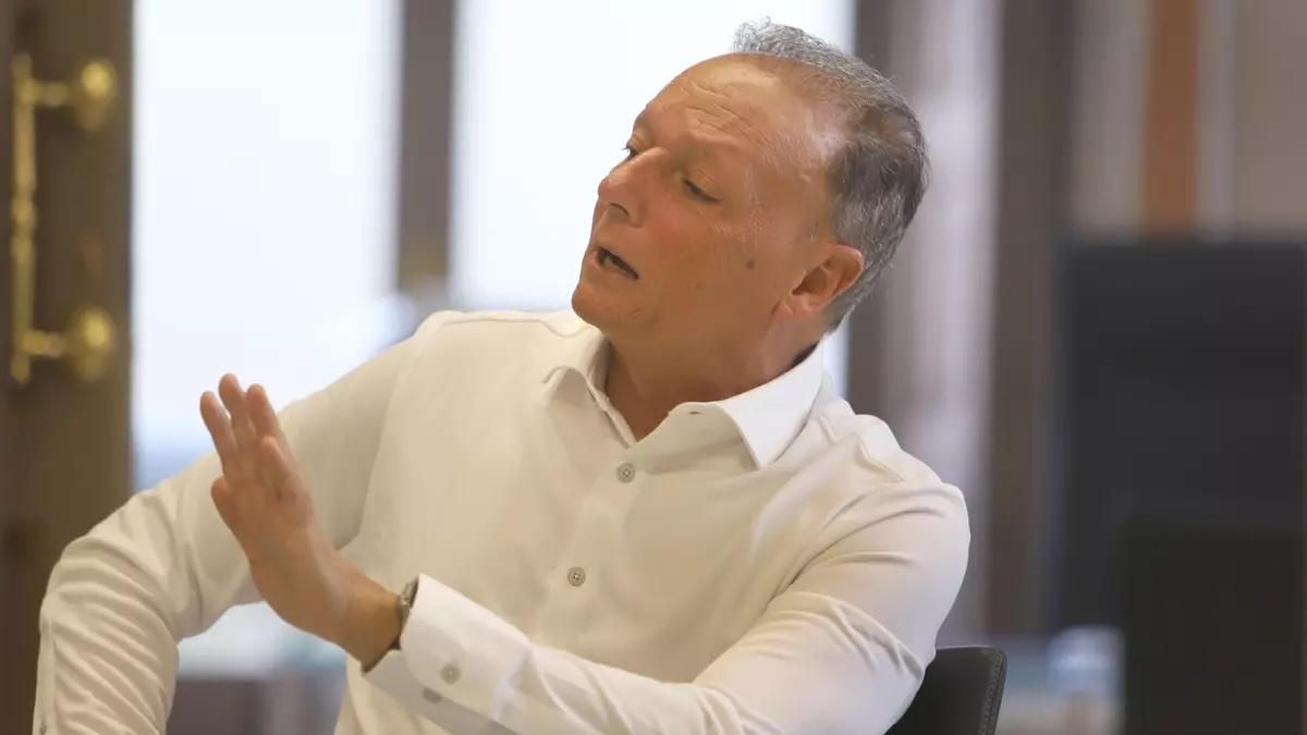 El presidente de la CEV, Salvador Navarro.