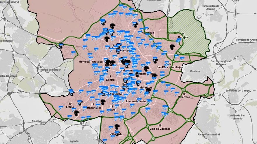 Guía para 2025 de los límites en Madrid a coches sin etiqueta ambiental: avisos sin sanción a residentes y multas al resto