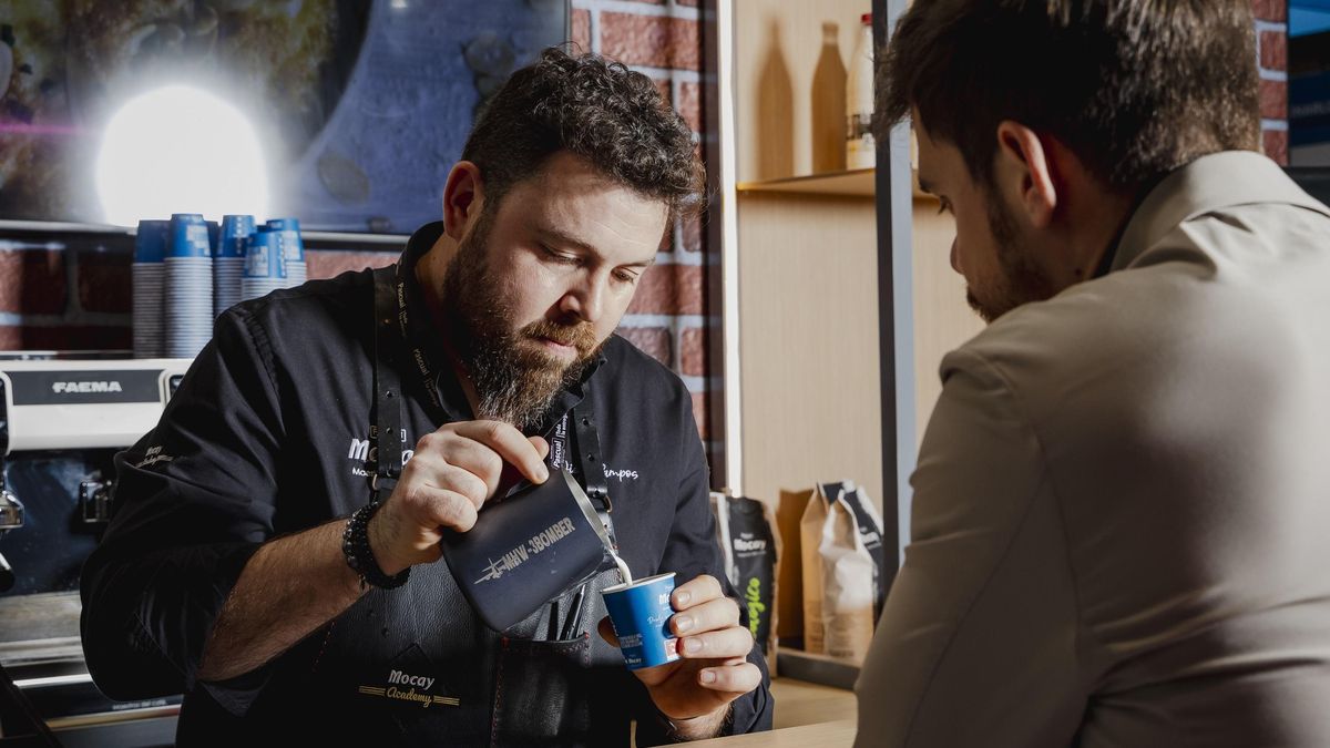 Diego Campos, barista de Café Mocay