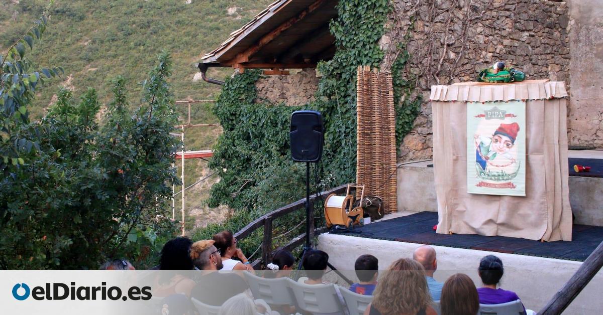 Teatro de marionetas frente a la despoblación: un pueblo de 17 habitantes acoge un festival con sello internacional
