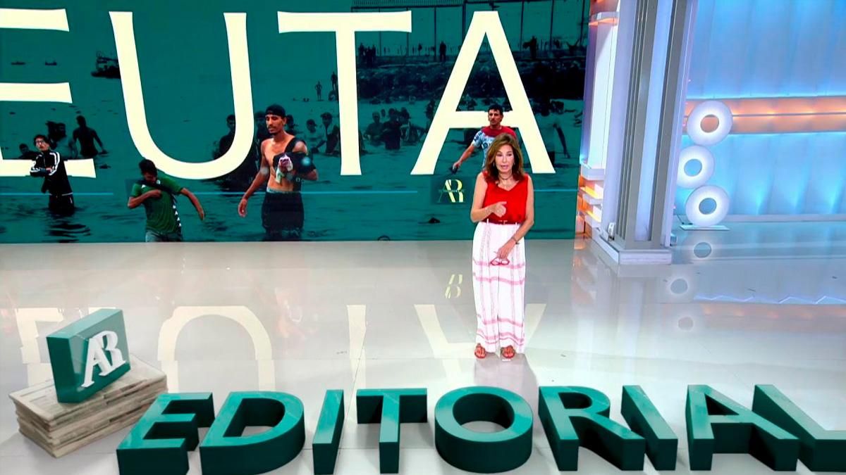 Ana Rosa Quintana, en su editorial