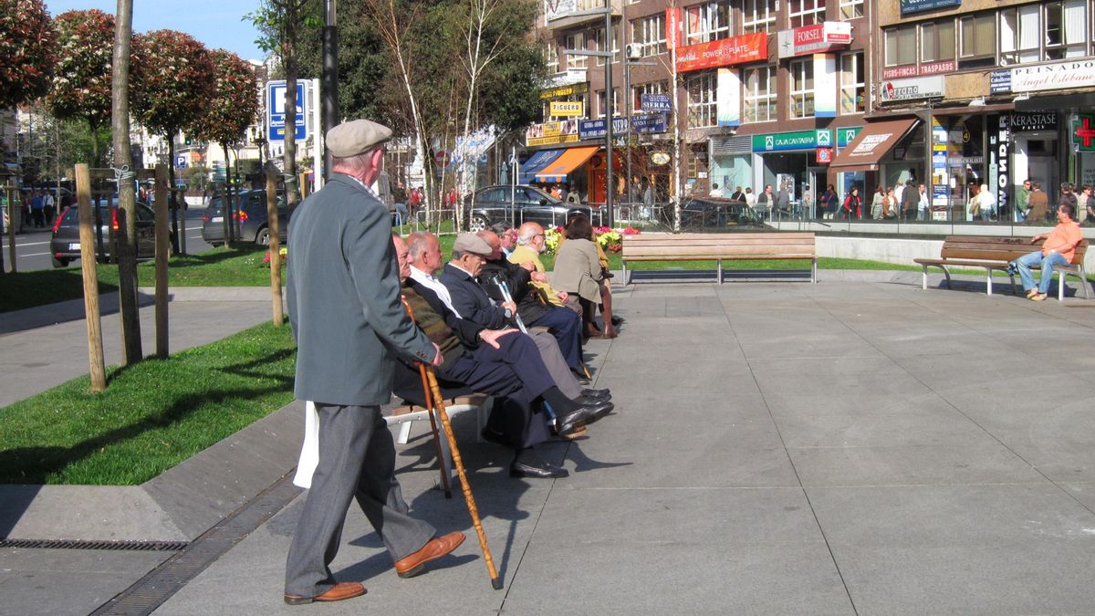 La pensión media de jubilación en Cantabria alcanza los 1.662 euros en septiembre, la quinta más elevada del país