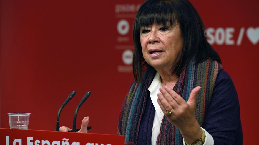 La presidenta del PSOE, Cristina Narbona. EFE/Víctor Lerena/Archivo