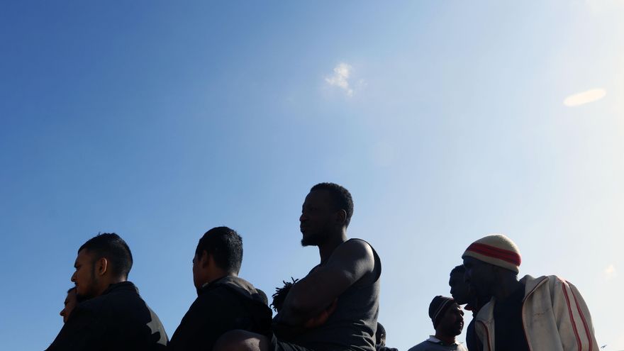 Inmigrantes llegados a las costas andaluzas