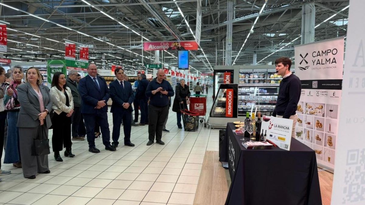 Los alimentos de 'Campo y Alma' se vuelven a promocionar en 13 centros Alcampo de Madrid y Castilla-La Mancha