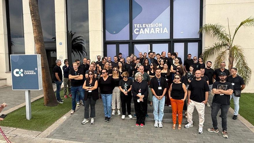 Miércoles negro en RTVC contra la privatización del servicio: "Si no alzamos la voz ahora, mañana puede ser tarde"