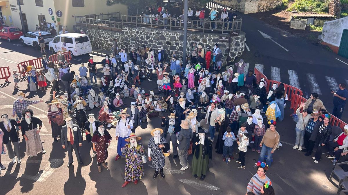 Las Mascaritas de Puntagorda, una  iniciativa cultural  y comunitaria que se celebra desde 2019