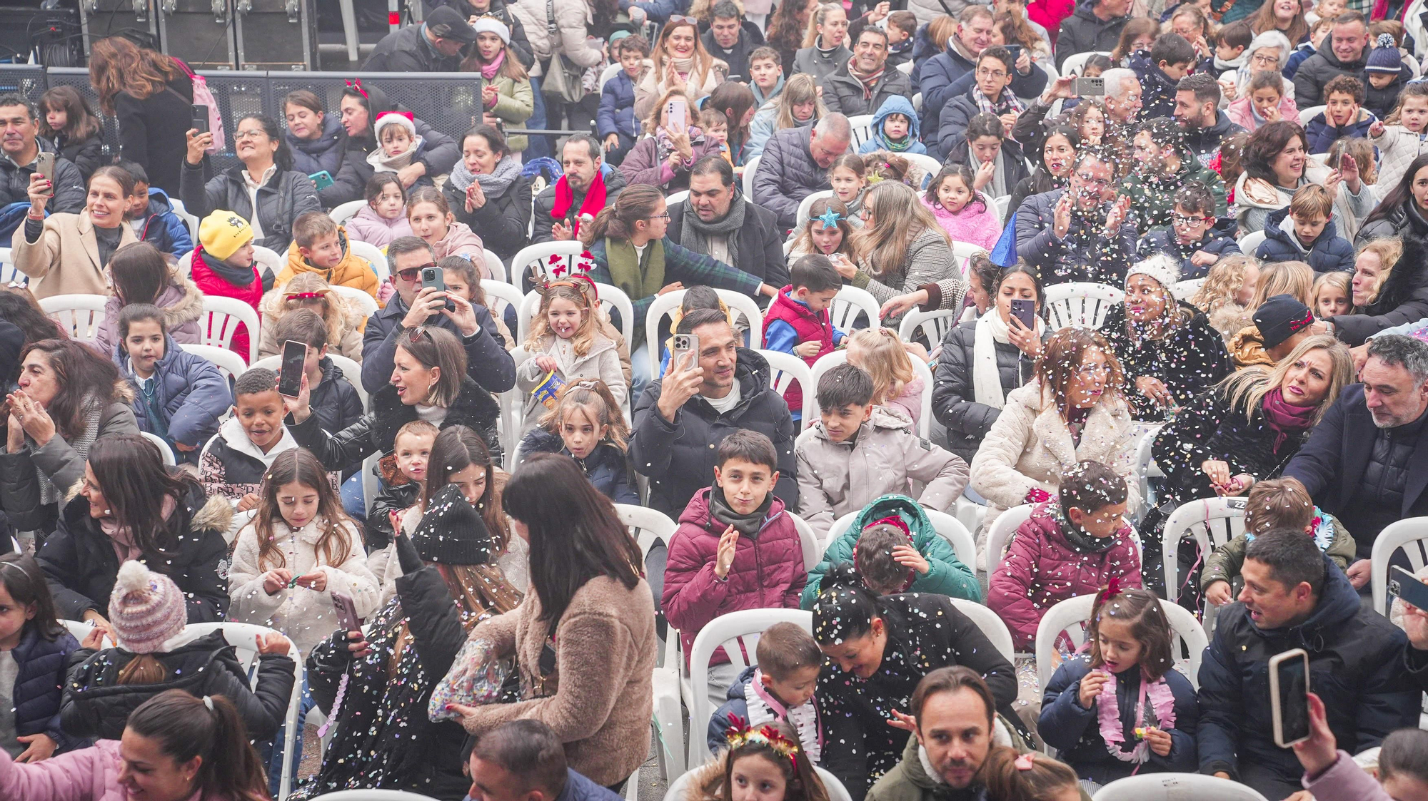 Fiesta de fin de año infantil en las Tendillas