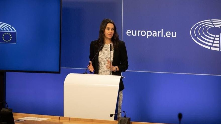 Arrimadas, en el Parlamento Europeo este jueves