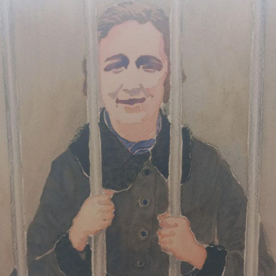 Acuarela de Politxene Trabudua