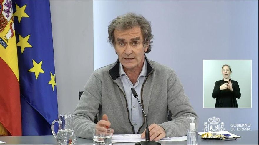 Fernando Simón en rueda de prensa
